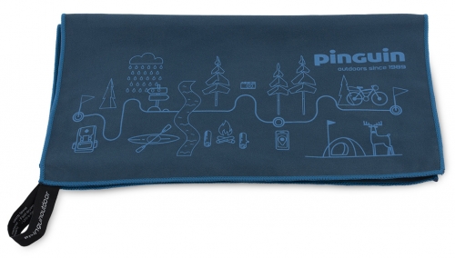 Купить Полотенце Pinguin Micro Towel Map M PNG672 в Киеве по лучшей цене с доставкой в Украине | Магазин NORTHWALL